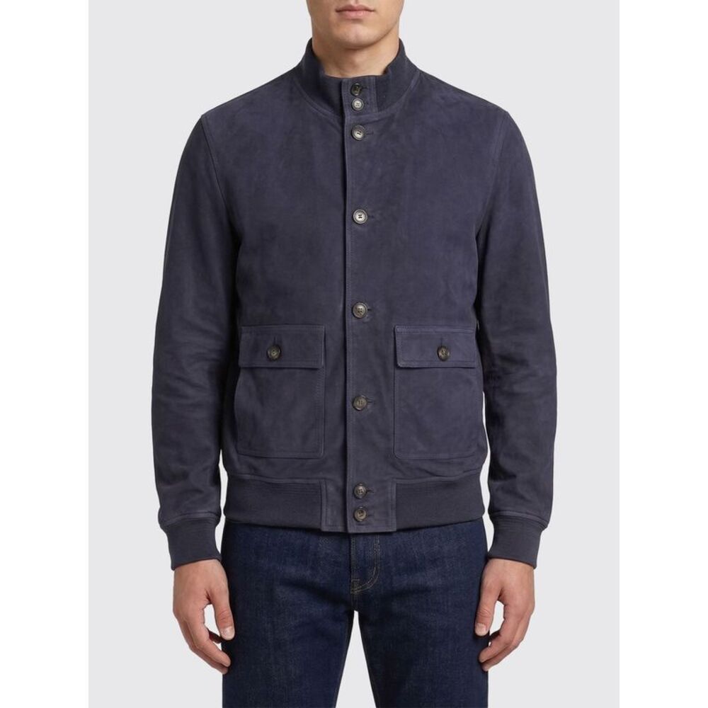 Stewart Men New Orleans Suede Bomber Jacket Stewart